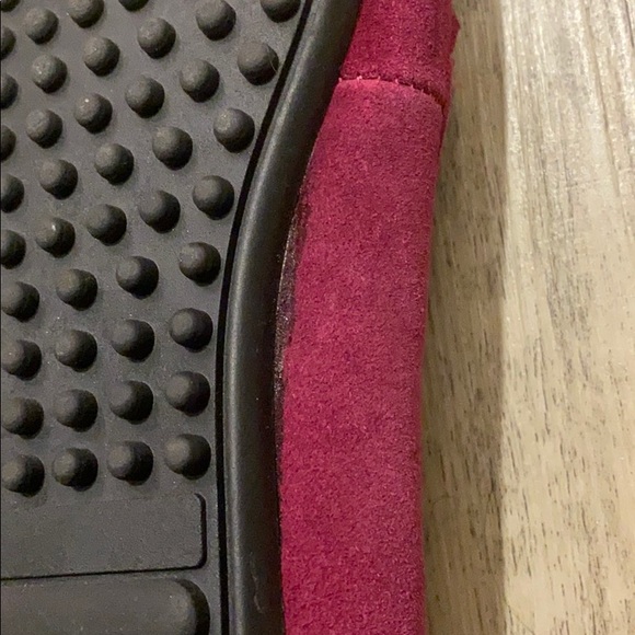 Magenta Pink Moccasin Flats/Slippers Valley Lane - Picture 5 of 6